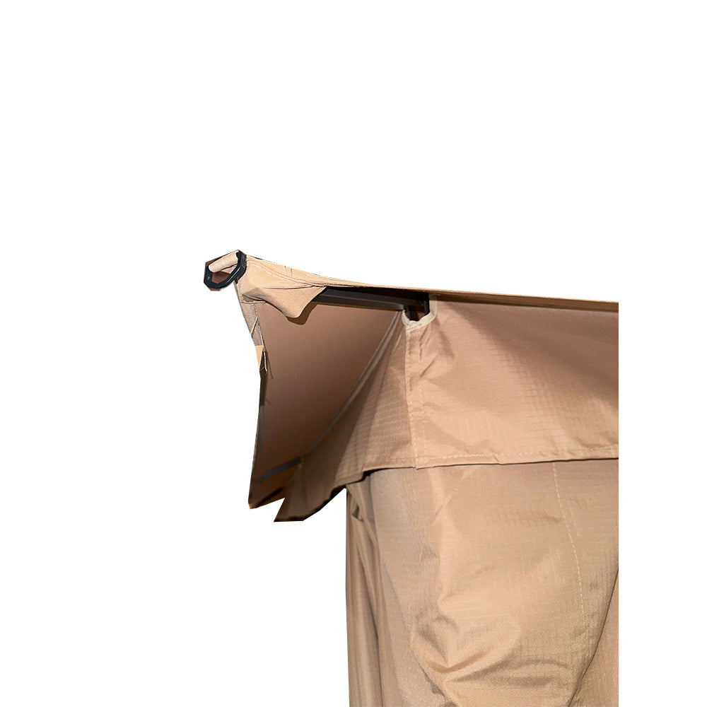 Replacement Canopy for Lausaint Home 10' x 13' Gazebo - RipLock 350 - Slate Gray
