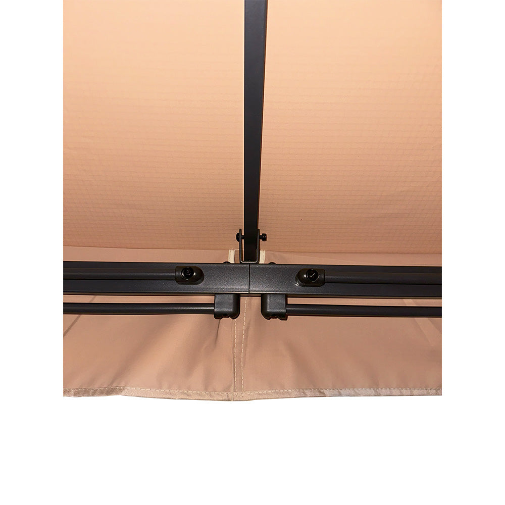 Replacement Canopy for Lausaint Home 10' x 13' Gazebo - RipLock 350 - Slate Gray