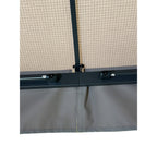 Replacement Canopy for Lausaint Home 10' x 10' Gazebo - RipLock 350 - Slate Gray