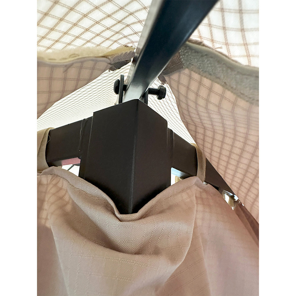 Replacement Canopy for Lausaint Home 8' x 8' Gazebo - RipLock 350 - Slate Gray