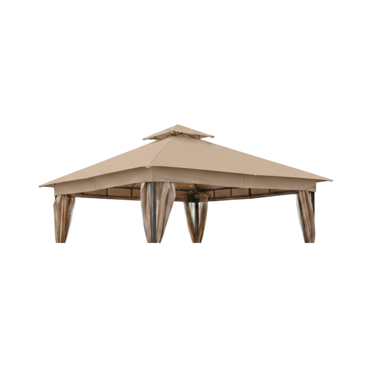 Replacement Canopy for StarEcho SE481010CA 10' x 10' Gazebo - Beige, RipLock 350