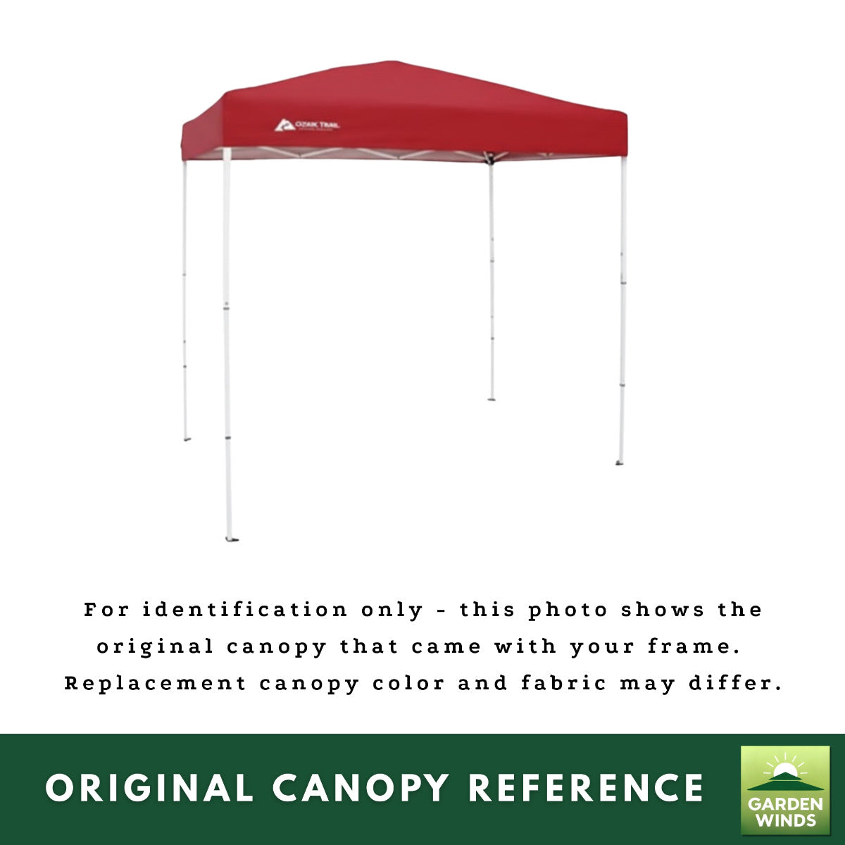 Replacement Canopy for Ozark Trail FGA64S1 4' x 6' Pop Up Canopy - RipLock 350