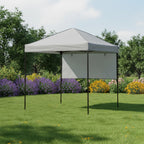 Replacement Canopy and Sunwall for Ozark Trail WMT-060685 6' x 6' Pop Up Canopy - Slate Gray, RipLock 350