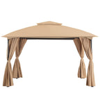 Replacement Canopy for Lausaint Home 10' x 10' Arc Roof Gazebo - RipLock 350