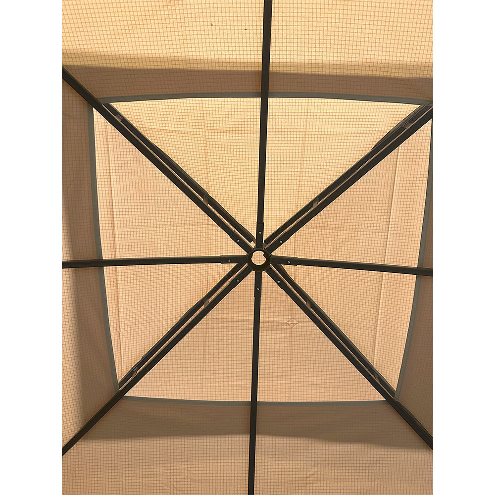 Replacement Canopy for Lausaint Home 10' x 10' Arc Roof Gazebo - RipLock 350