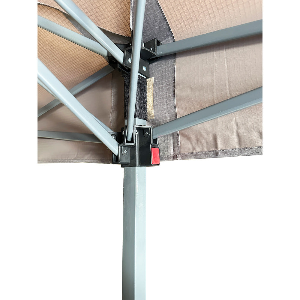 Replacement Canopy for Outsunny 10' x 20' Pop Up Canopy Tent - RipLock 350 - Slate Gray