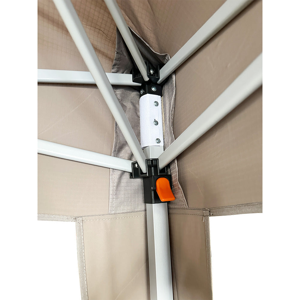 Replacement Canopy for Quictent 10' x 20' Pop Up Canopy Tent - RipLock 350 - Slate Gray