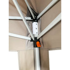 Replacement Canopy for Quictent 10' x 20' Pop Up Canopy Tent - RipLock 350 - Slate Gray