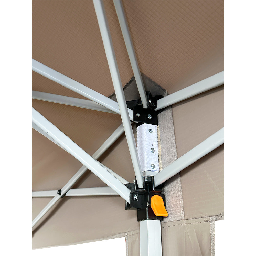 Replacement Canopy for Quictent 10' x 20' Pop Up Canopy Tent - RipLock 350 - Slate Gray