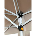 Replacement Canopy for Quictent 10' x 20' Pop Up Canopy Tent - RipLock 350 - Slate Gray
