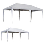 Replacement Canopy for Quictent 10' x 20' Pop Up Canopy Tent - RipLock 350 - Slate Gray
