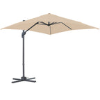 Replacement Canopy for Outsunny 8' Square Patio Umbrella - RipLock 350