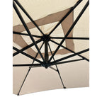 Replacement Canopy for Outsunny 8' Square Patio Umbrella - RipLock 350