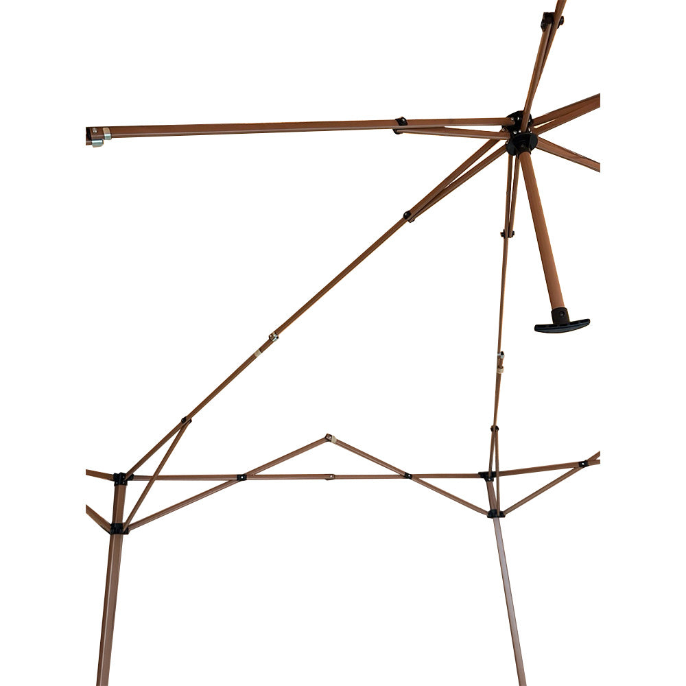 Replacement Canopy and Netting Set for Ozark Trail 10' x 12' Glamping Hexagon Pop Up Gazebo - RipLock 350