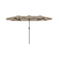 Replacement Canopy for SuperJare 13' Double Sided Patio Umbrella - RipLock 350