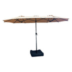 Replacement Canopy for SuperJare 13' Double Sided Patio Umbrella - RipLock 350
