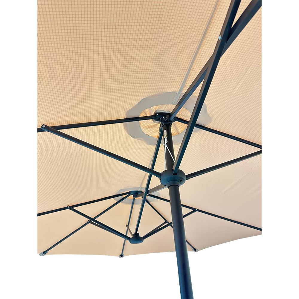 Replacement Canopy for SuperJare 13' Double Sided Patio Umbrella - RipLock 350