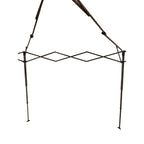 Replacement Canopy and Sunshade for Ezyfast Base 8' x 8', Canopy Top 6' x 6' Slant Leg Pop Up - RipLock 350 - Slate Gray