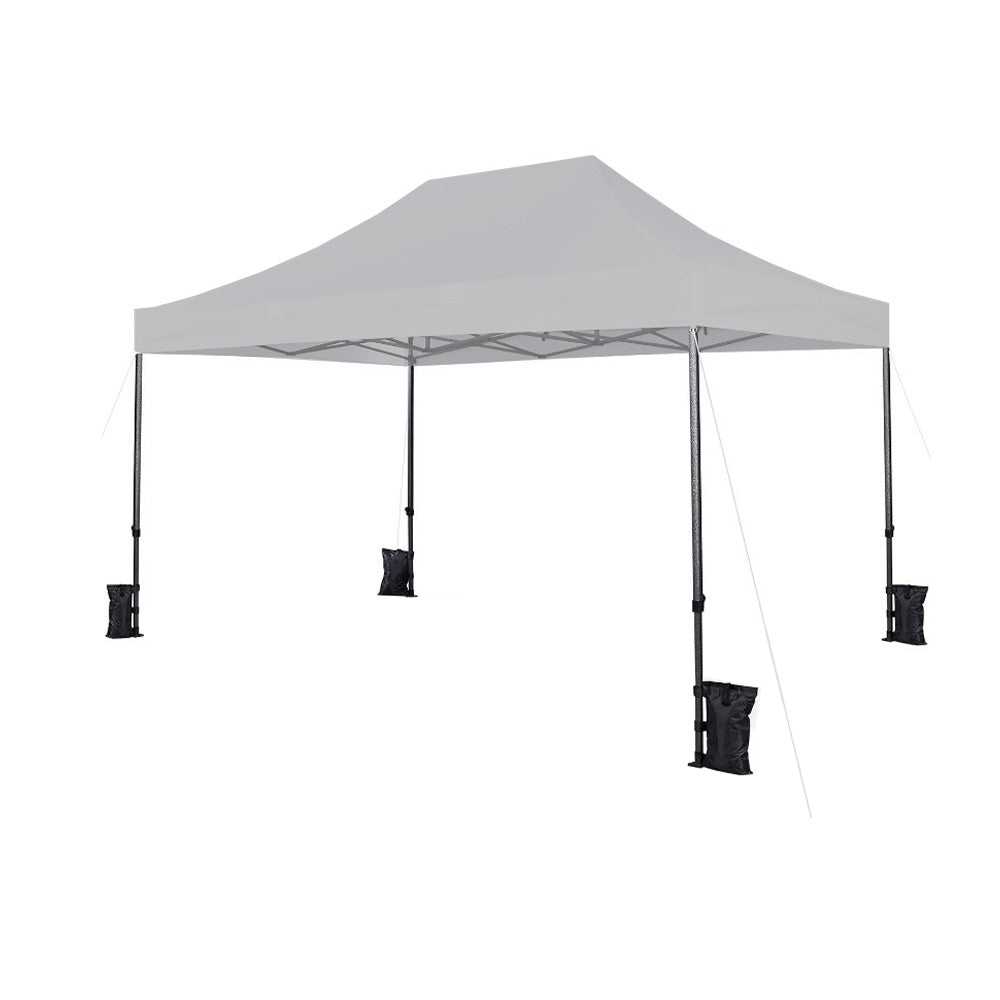 Replacement Canopy for Yaheetech 10' X 15' Instant Pop Up Shelter Tent - RipLock 350 - Slate Gray