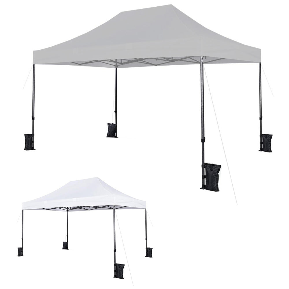 Replacement Canopy for Yaheetech 10' X 15' Instant Pop Up Shelter Tent - RipLock 350 - Slate Gray
