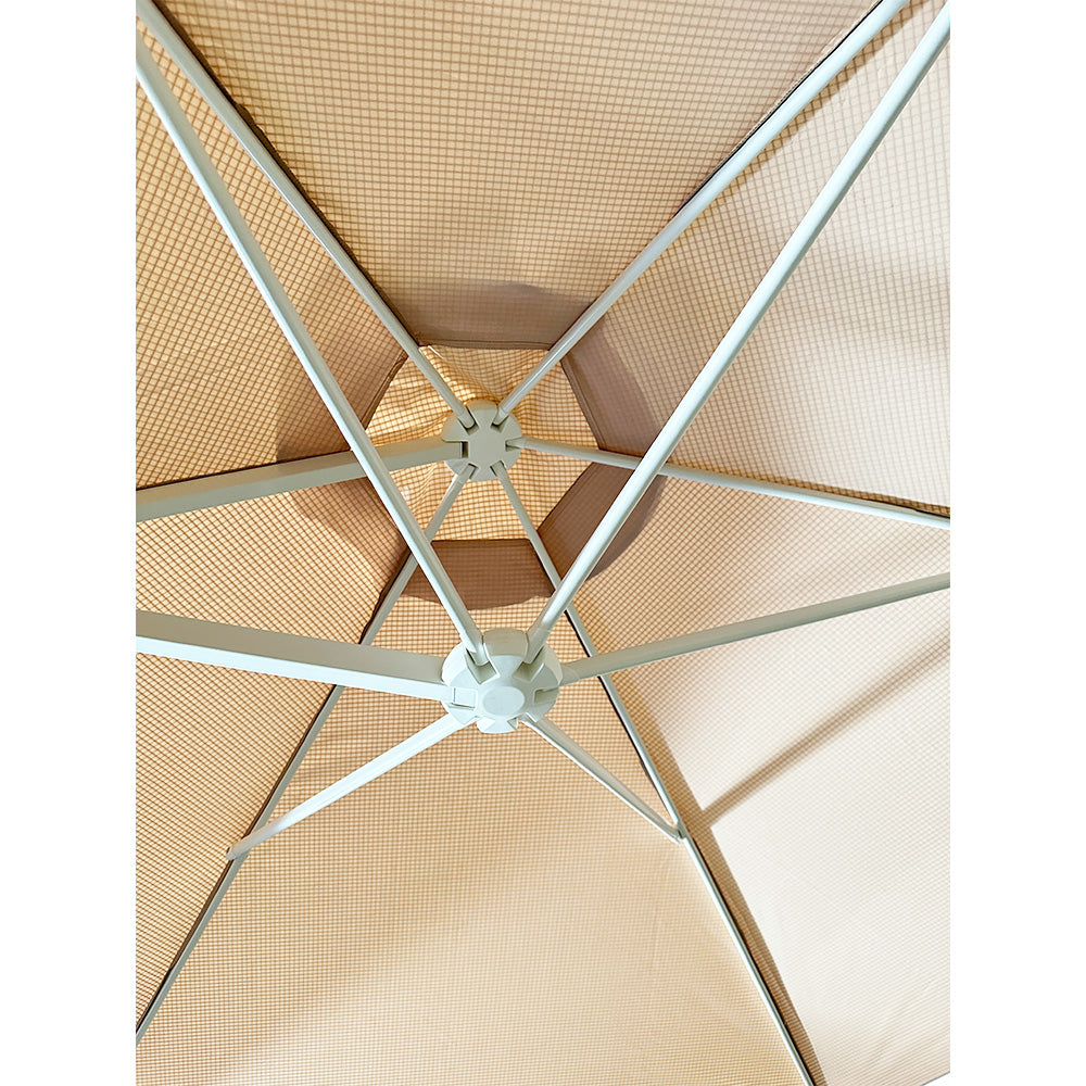 Replacement Canopy for Ikea Hogon Umbrella - RipLock 350 - Slate Gray