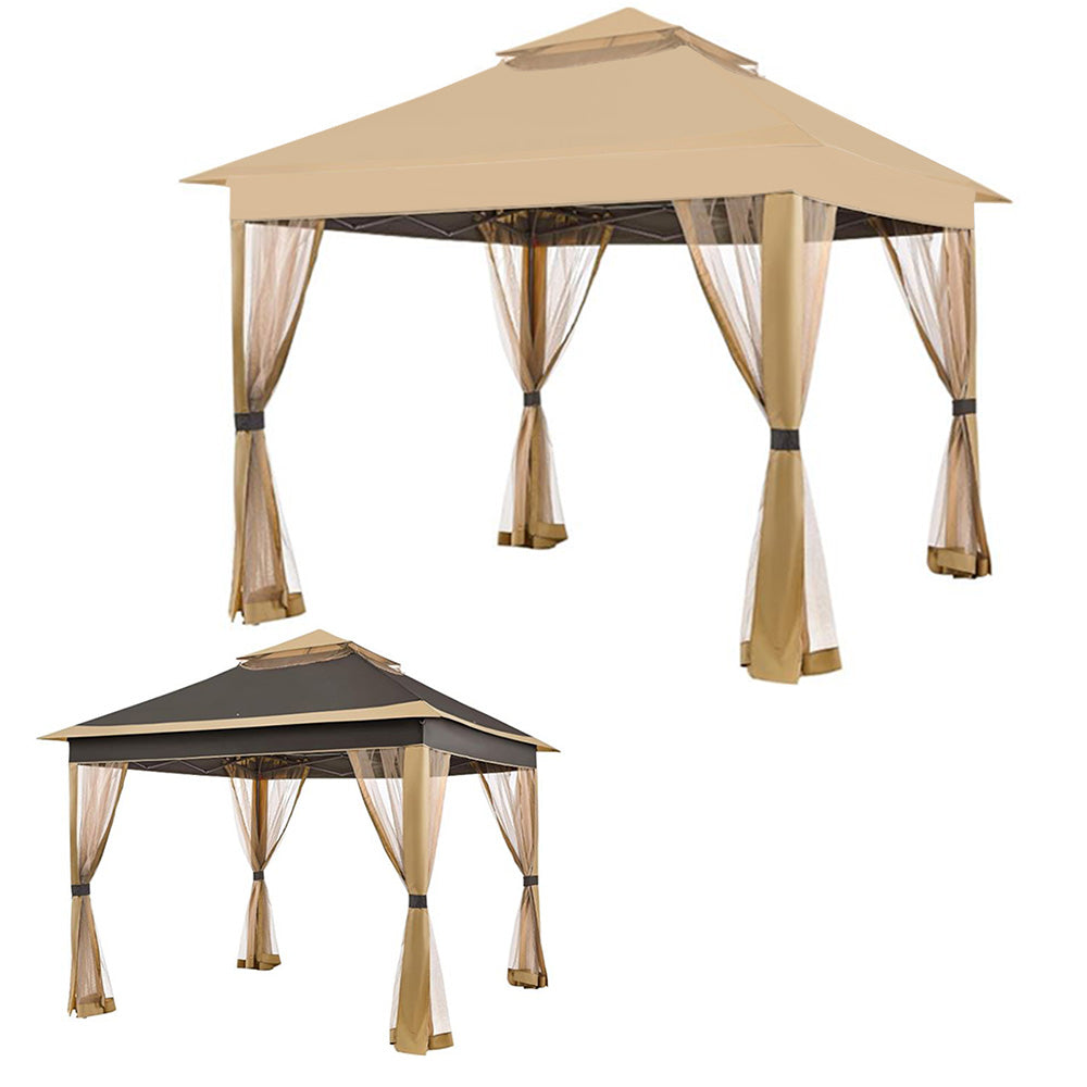 Replacement Canopy for Yaheetech 11' x 11' Pop Up Gazebo - RipLock 350