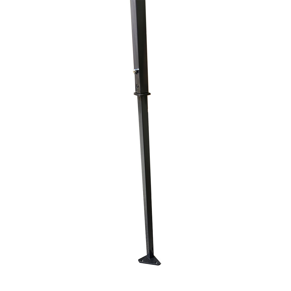 Replacement Canopy and Sunshade for Ezyfast Base 7.5' x 7.5', Canopy Top 6' x 6' Slant Leg Pop Up - RipLock 350 - Slate Gray