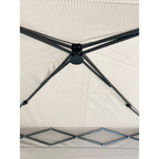 Replacement Canopy and Sunshade for Ezyfast Base 7.5' x 7.5', Canopy Top 6' x 6' Slant Leg Pop Up - RipLock 350 - Slate Gray