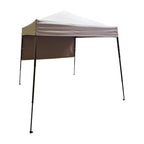 Replacement Canopy and Sunshade for Ezyfast Base 7.5' x 7.5', Canopy Top 6' x 6' Slant Leg Pop Up - RipLock 350 - Slate Gray