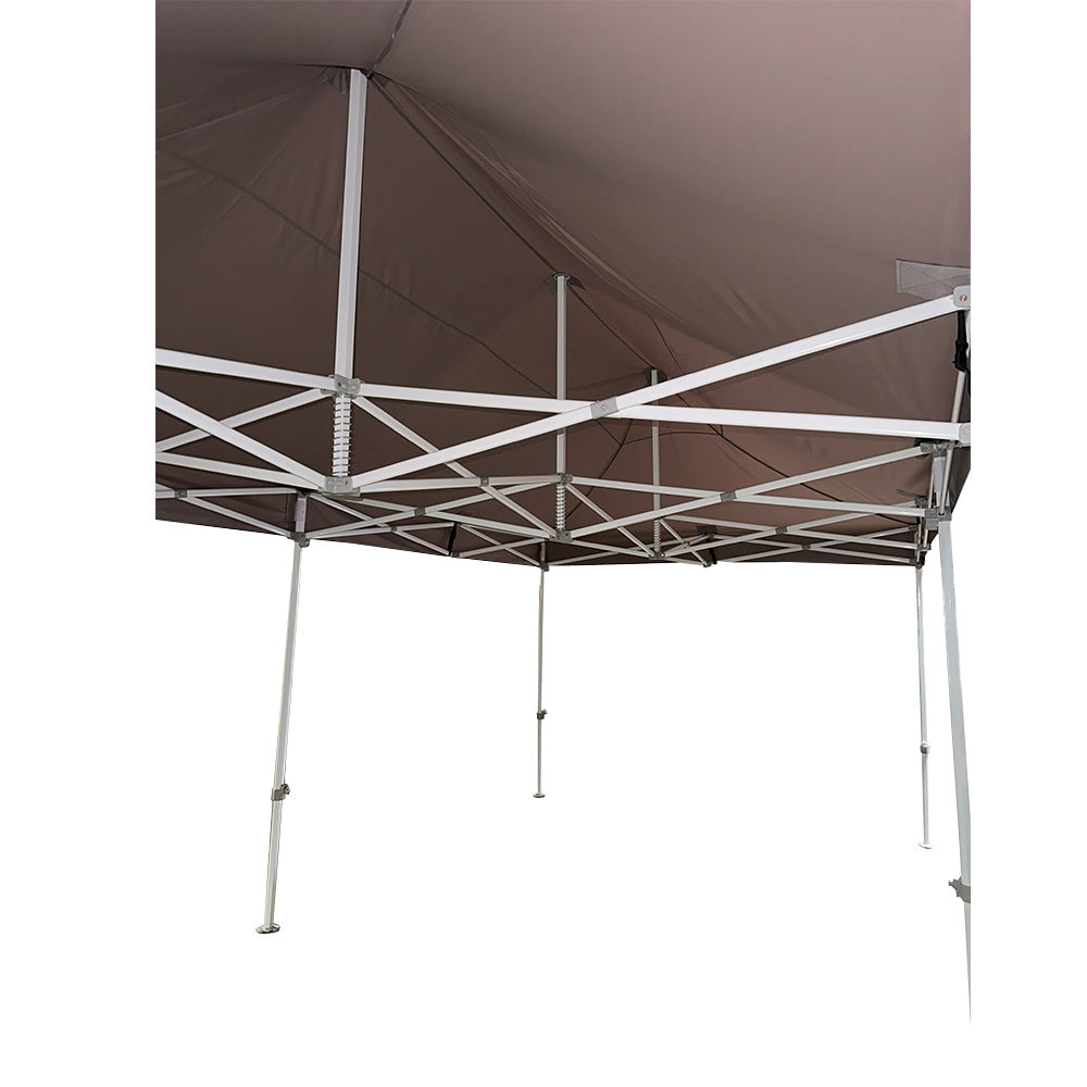 Replacement Canopy for Hoteel 10' X 20' Pop Up Tent - RipLock 350 - Slate Gray