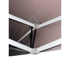 Replacement Canopy for Hoteel 10' X 20' Pop Up Tent - RipLock 350 - Slate Gray