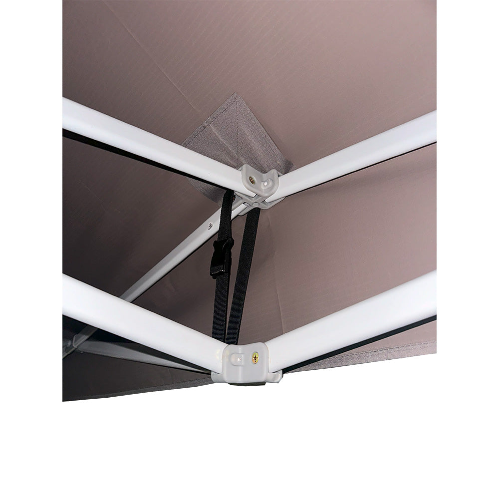 Replacement Canopy for Hoteel 10' X 20' Pop Up Tent - RipLock 350 - Slate Gray