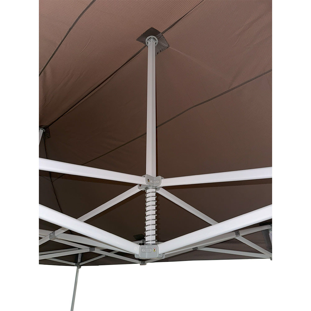 Replacement Canopy for Hoteel 10' X 20' Pop Up Tent - RipLock 350 - Slate Gray