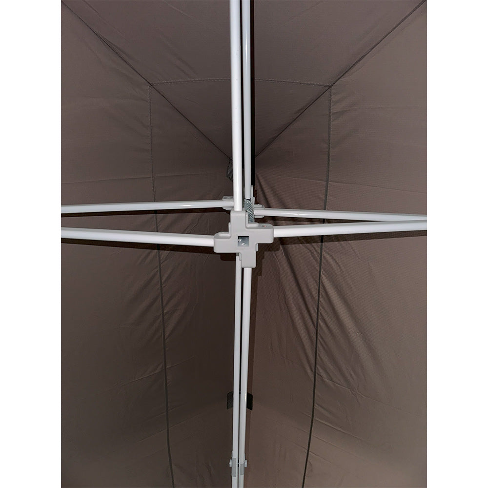 Replacement Canopy for Hoteel 10' X 20' Pop Up Tent - RipLock 350 - Slate Gray