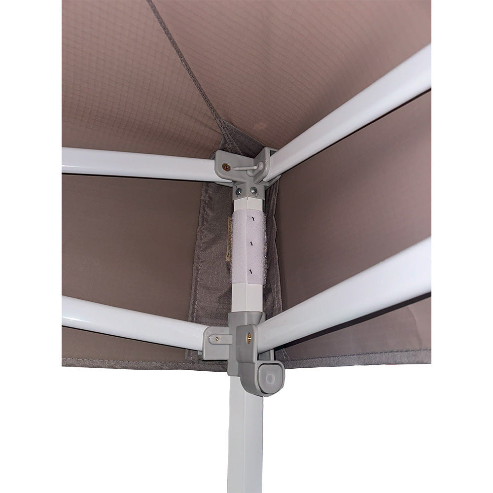 Replacement Canopy for Hoteel 10' X 20' Pop Up Tent - RipLock 350 - Slate Gray