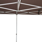 Replacement Canopy for Hoteel 10' X 20' Pop Up Tent - RipLock 350 - Slate Gray