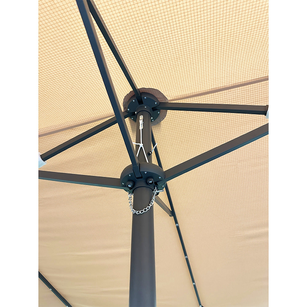 Replacement Canopy for Tangkula 15' Double Sided Patio LED Umbrella - RipLock 350