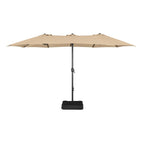 Replacement Canopy for Yaheetech Caprihom Pure & Easy Yita 15' Triple Patio Umbrella - RipLock 350
