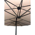 Replacement Canopy for Yaheetech Caprihom Pure & Easy Yita 15' Triple Patio Umbrella - RipLock 350