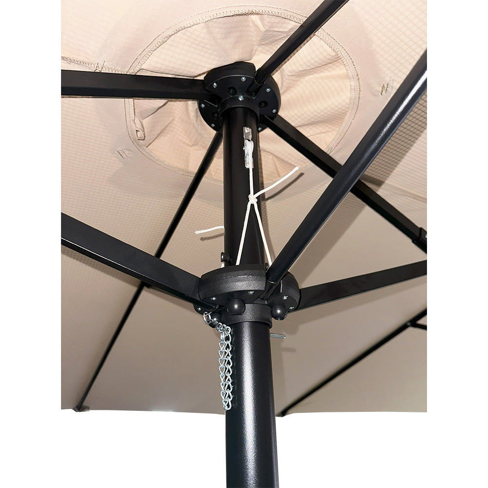Replacement Canopy for Yaheetech Caprihom Pure & Easy Yita 15' Triple Patio Umbrella - RipLock 350