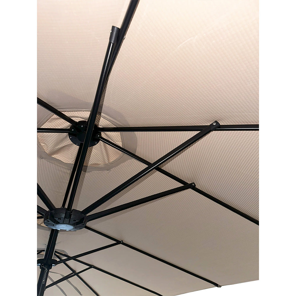 Replacement Canopy for Yaheetech Caprihom Pure & Easy Yita 15' Triple Patio Umbrella - RipLock 350