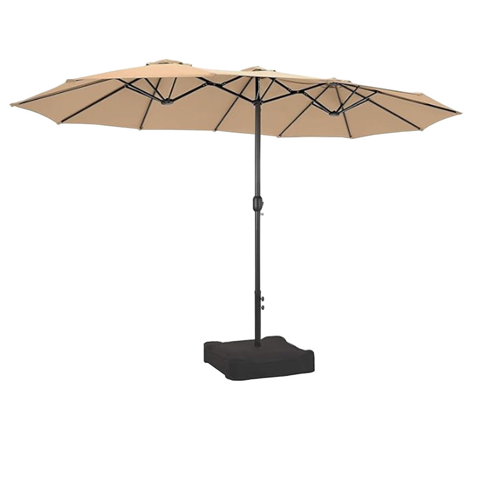 Replacement Canopy for BigRoof 15' Double Sided Patio Umbrella - RipLock 350