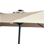 Replacement Canopy for Ainfox Hopkinton 15' Double Sided Patio LED Umbrella - RipLock 350