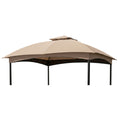 Replacement Canopy for Fab Based GAZ007K 10' x 10' Gazebo - Beige, RipLock 350