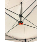 Replacement Canopy for ABCCANOPY 10' X 20' Pop Up Commercial Tent Gazebo - RipLock 350 - Slate Gray