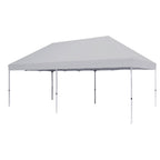 Replacement Canopy for Outfine 10' X 20' Pop Up Commercial Tent Gazebo - RipLock 350 - Slate Gray