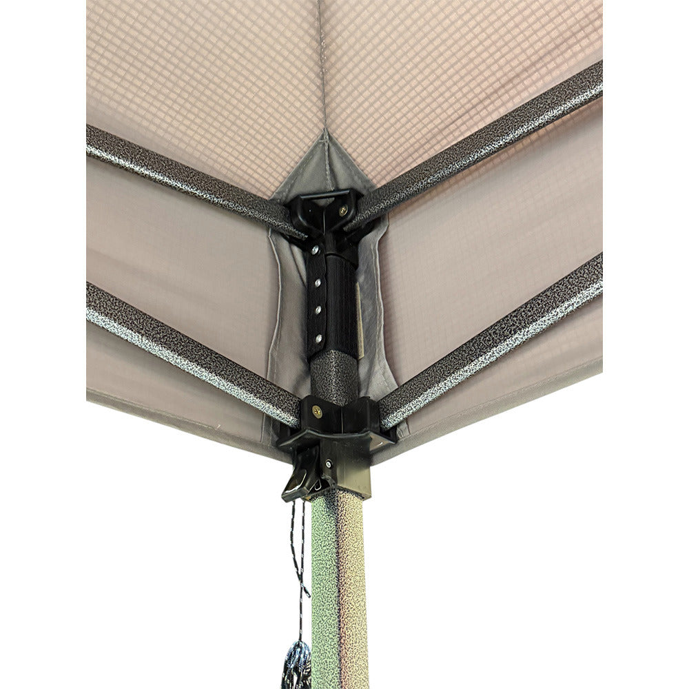 Replacement Canopy for ABCCANOPY 10' X 20' Pop Up Commercial Tent Gazebo - RipLock 350 - Slate Gray