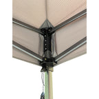 Replacement Canopy for ABCCANOPY 10' X 20' Pop Up Commercial Tent Gazebo - RipLock 350 - Slate Gray