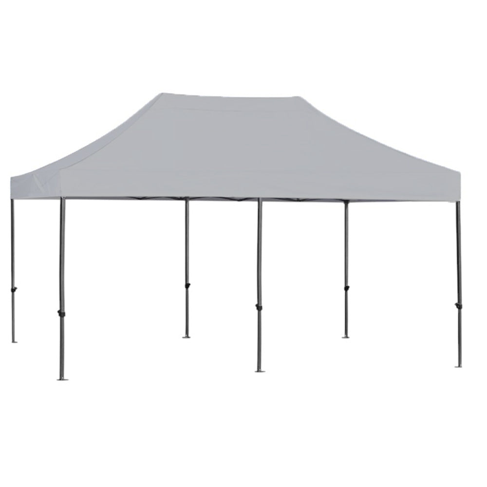 Replacement Canopy for ABCCANOPY 10' X 20' Pop Up Commercial Tent Gazebo - RipLock 350 - Slate Gray