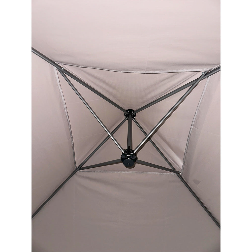 Replacement Canopy for Yoli Pagoda 170 EasyLift 13’ x 13’ Pop Up - RipLock 350 - Slate Gray
